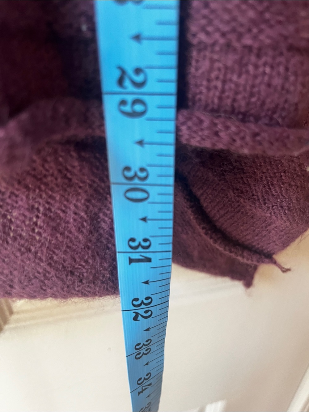 easel Women's Scoop Neck Sweater in Plum 3xl - Picture 8 of 8